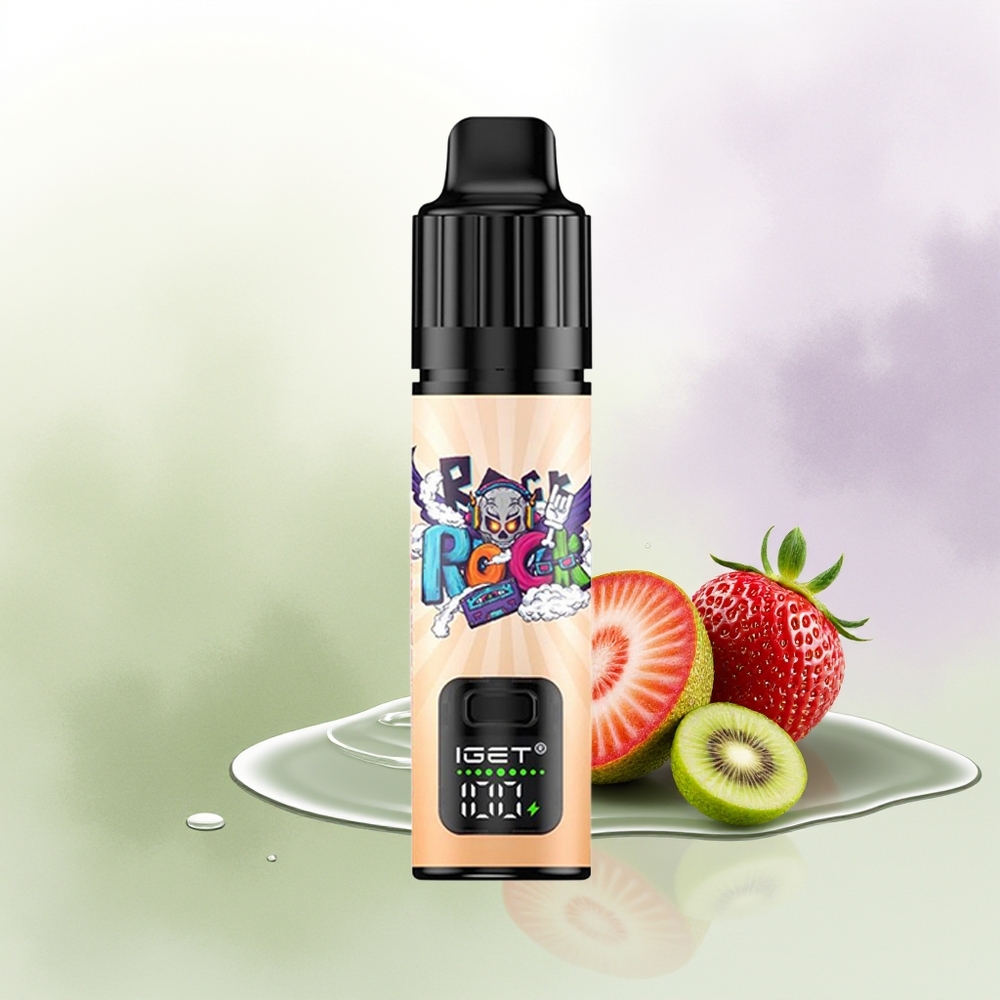 IGET BAR PLUS S3 POD 10000 Puffs Zemeņu Kiwi Ledus 18 ml E-liquid