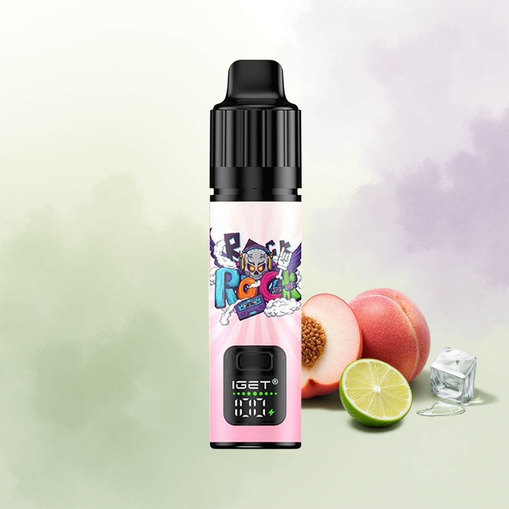 IGET BAR PLUS S3 POD 10000 Pūfu 5 Nikotīna Vienreizējās Lietošanas Vape Persiku Liči Laiška Ledus