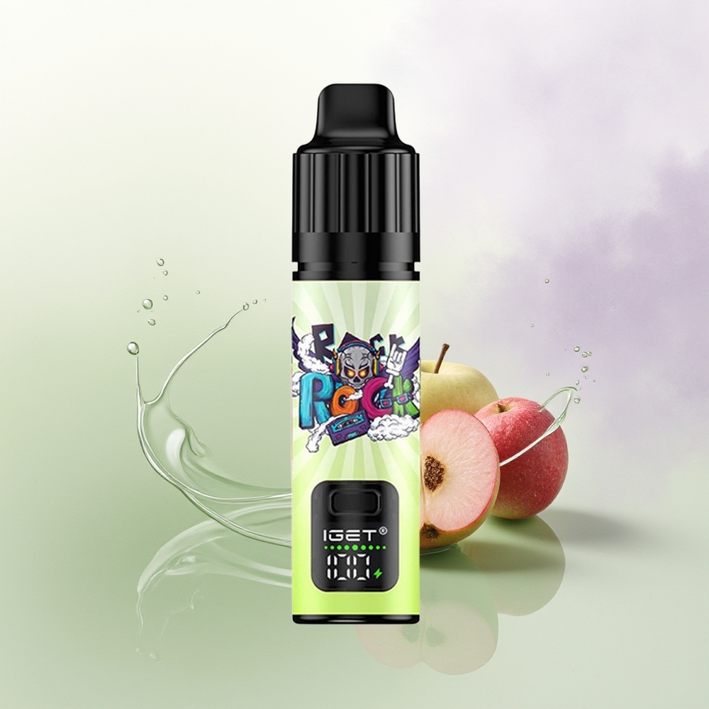 IGET BAR PLUS S3 POD 10000 Pūšieni Divu Ābeļu Vienreizējās Lietošanas Vape 18 ml E-liquid 950 mAh