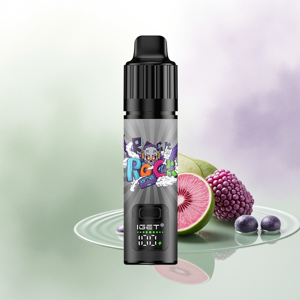 IGET BAR PLUS S3 POD 10000 Pūšu Melnā Oga Ledus S3 POD 5 Nikotīna 18 ml
