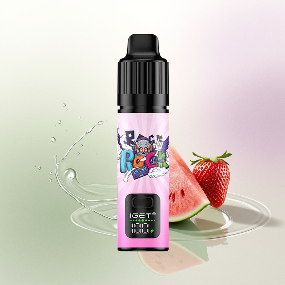 IGET BAR PLUS S3 POD 10000 Pūšu Zemeņu Arbūzu Ledus Vienreizējās Lietošanas Vape 18 ml E-liquid 950 mAh
