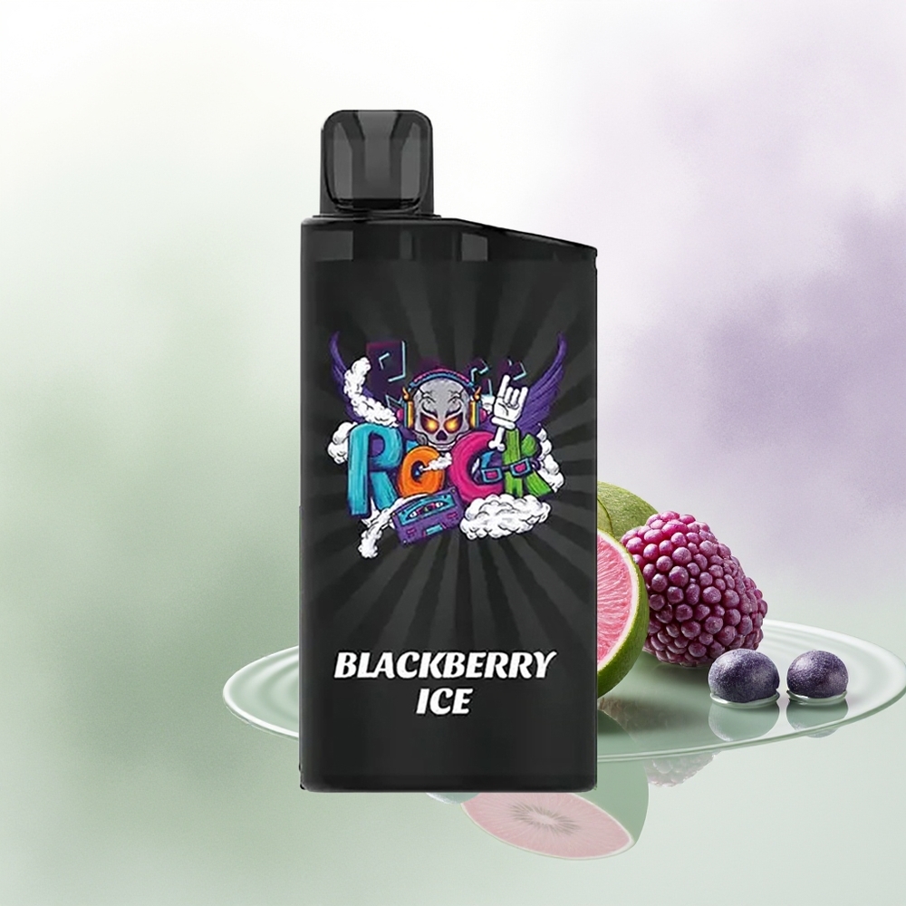 IGET Bar 3500 Pūšanas Melnā Oga Ledus Vienreizējās Lietošanas Vape ar 1400 mAh