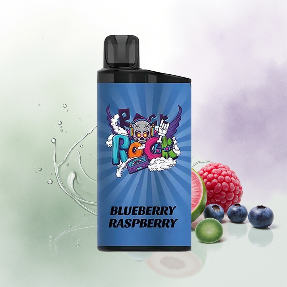 IGET Bar 3500 Pūšas Blueberry Aveņu Vienreizējās Lietošanas Vape PC+ALU