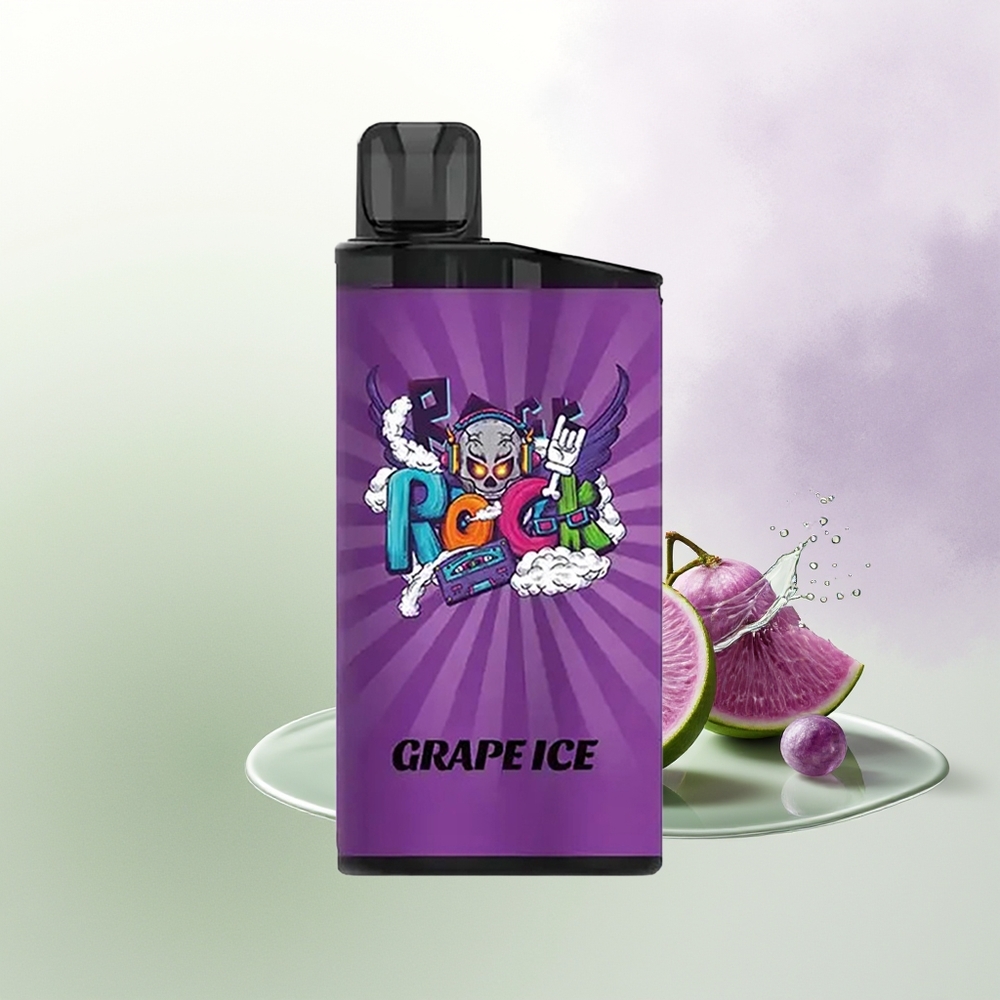 IGET Bar 3500 Pūšas Vienreizējās Lietošanas Vape Vīnogu Ledus 1400 mAh