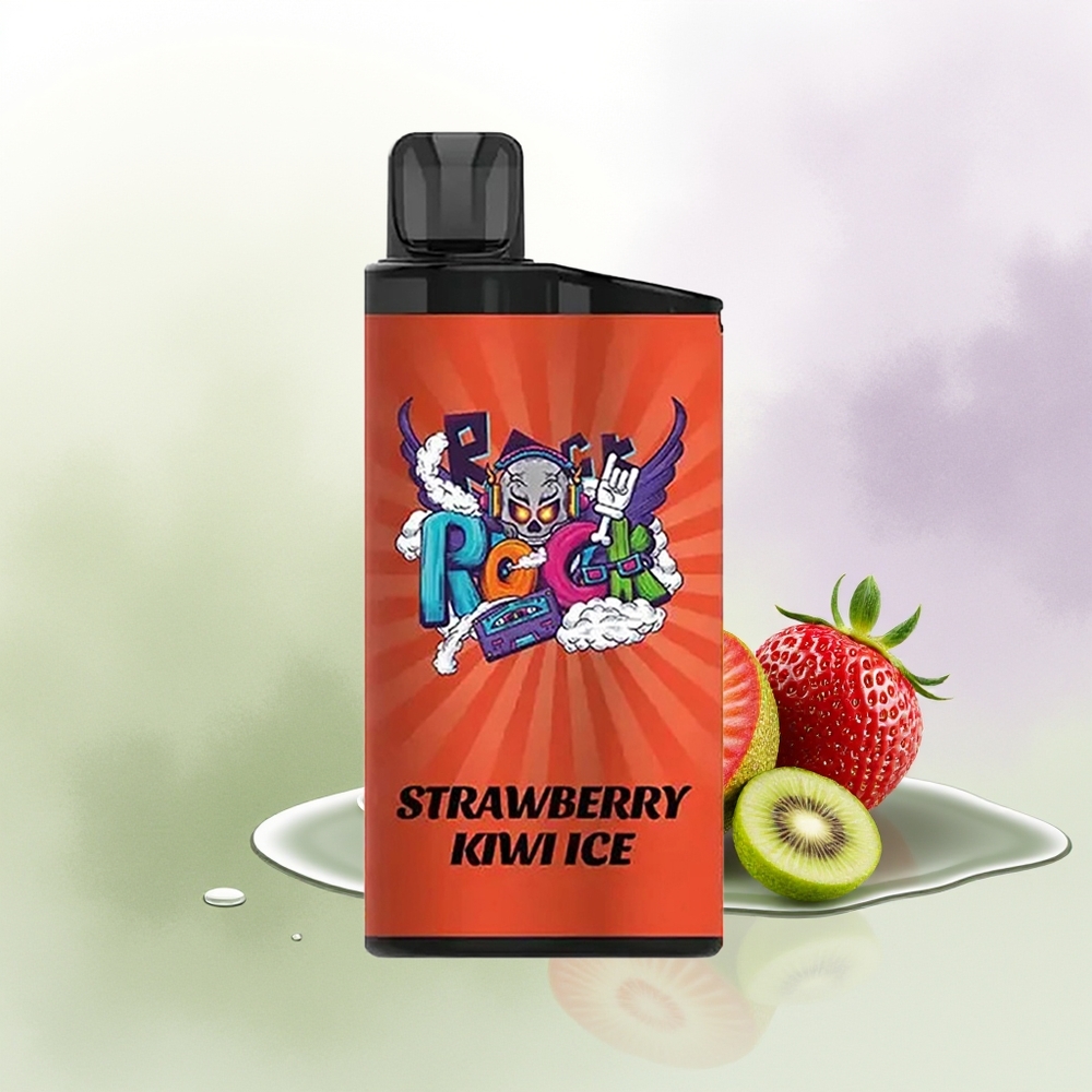 IGET Bar 3500 Pūšas Vienreizējās Lietošanas Vape Zemeņu Kiwi Ledus ar 1400 mAh