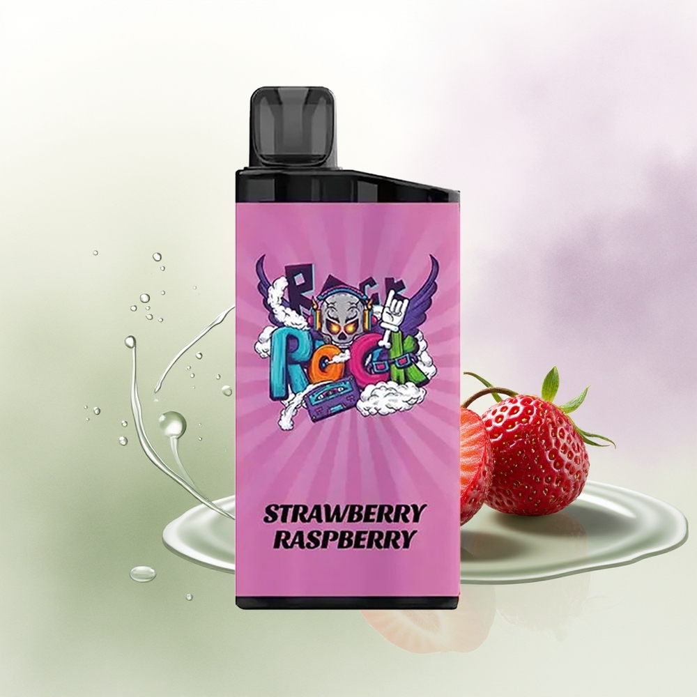 IGET Bar 3500 Pūšas Zemenes Aveņu Vienreizējās Lietošanas Vape 1400 mAh