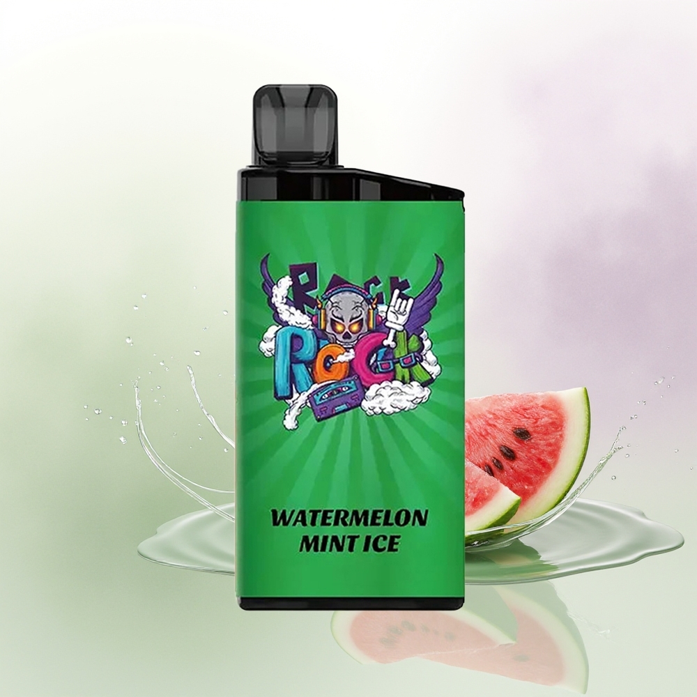 IGET Bar 3500 Pūšu Ūdensmelona Mētra Ledus Vienreizējās Lietošanas Vape PC+ALU