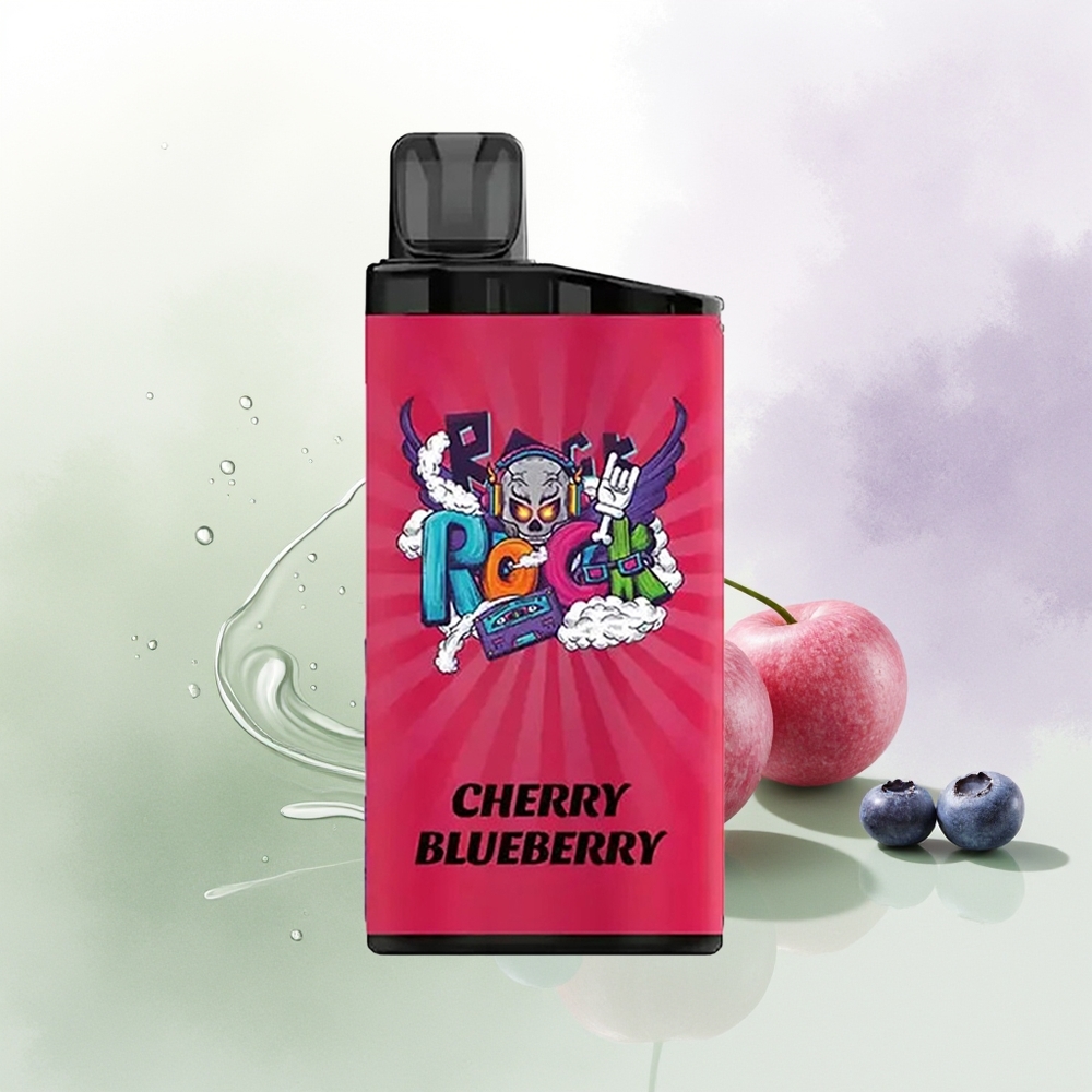 IGET Bar 3500 Pūšķi Kirsis Zilenes Vienreizējās Lietošanas Vape PC+ALU