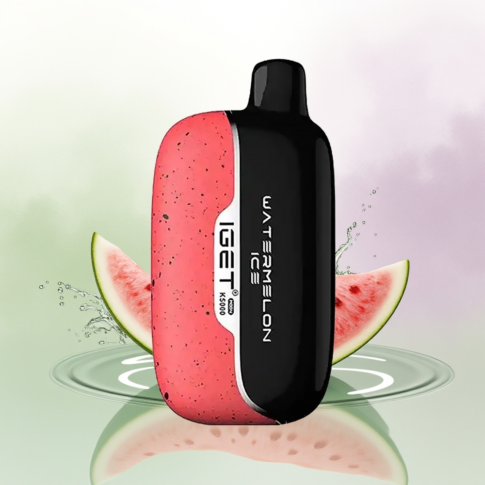 IGET Moon K5000 5000 Pūfu Arbūzu Ledus Vienreizējās Lietošanas Vape 815 g