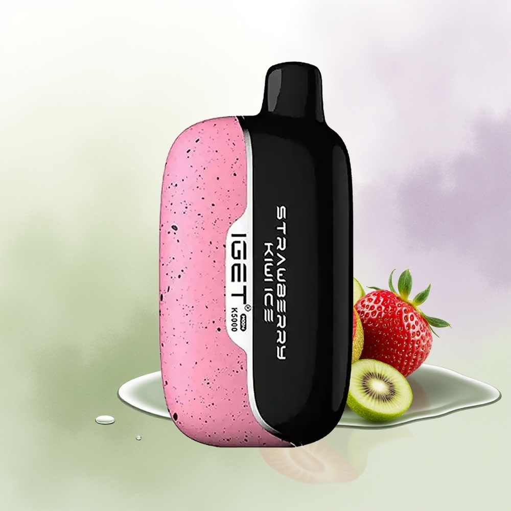 IGET Moon K5000 5000 Pūfu Zemeņu Kiwi Ledus Vienreizējās Lietošanas Vape PC 135 Ohm