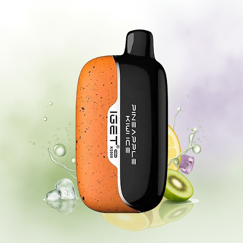 IGET Moon K5000 5000 Pūšanas Ananāsu Kapriņu Ledus Vienreizējās Lietošanas Vape PC 135 Ohm