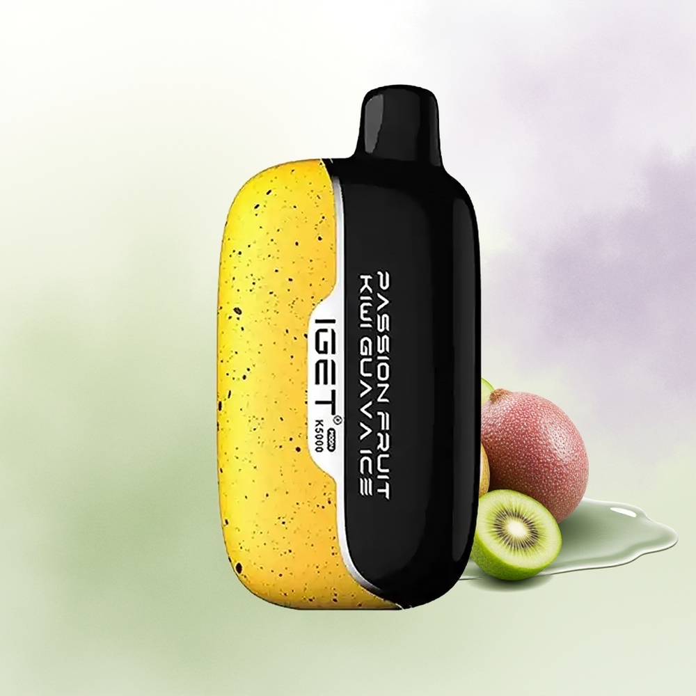 IGET Moon K5000 5000 Pūšu Marakuijs Guava Ledus Vienreizējās Lietošanas Vape PC 815g