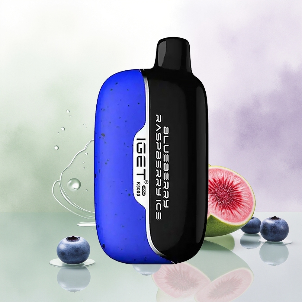 IGET Moon K5000 5000 Pūšu Zemenes Melleņu Ledus Vienreizējās Lietošanas Vape PC 135 Ohm
