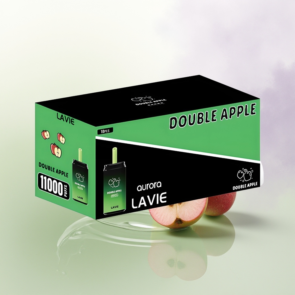 LAVIE Aurora 11000 Puffs Dubultā ābols 22ML Type C