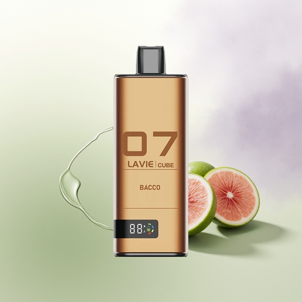 LAVIE Cube 20000 Pūšu Vienreizējās Lietošanas Vape Bacco 5 28ML