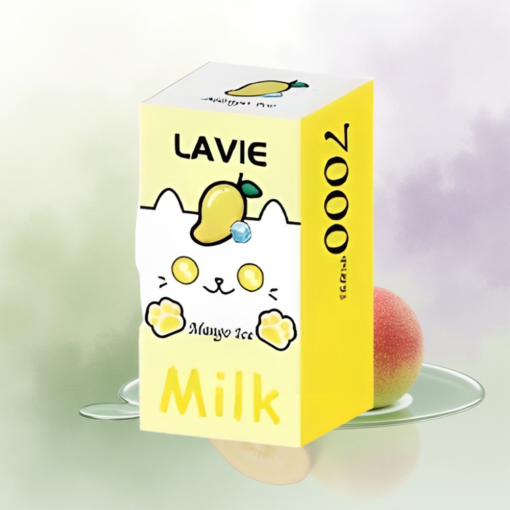 LAVIE Milk 7000 Puffs Mango Ledus 16ML 600mAh
