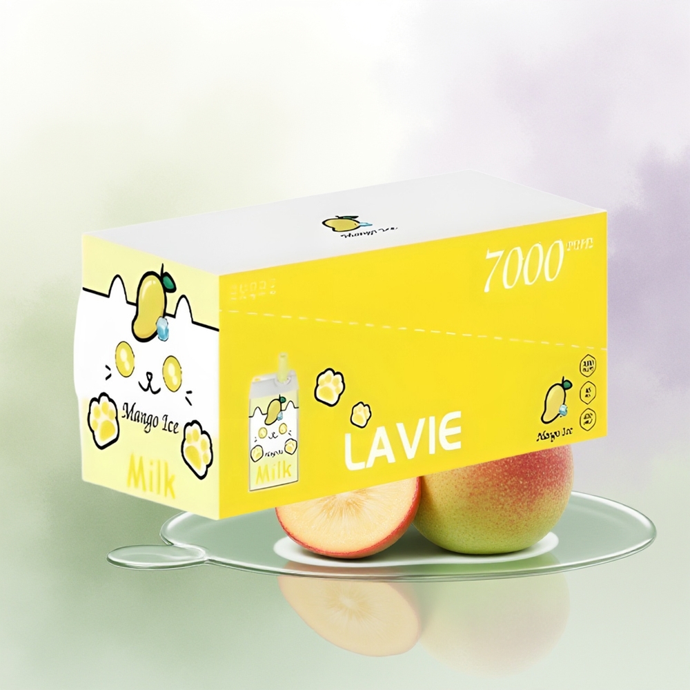 LAVIE Milk 7000 Puffs Mango Ledus 16ML 600mAh
