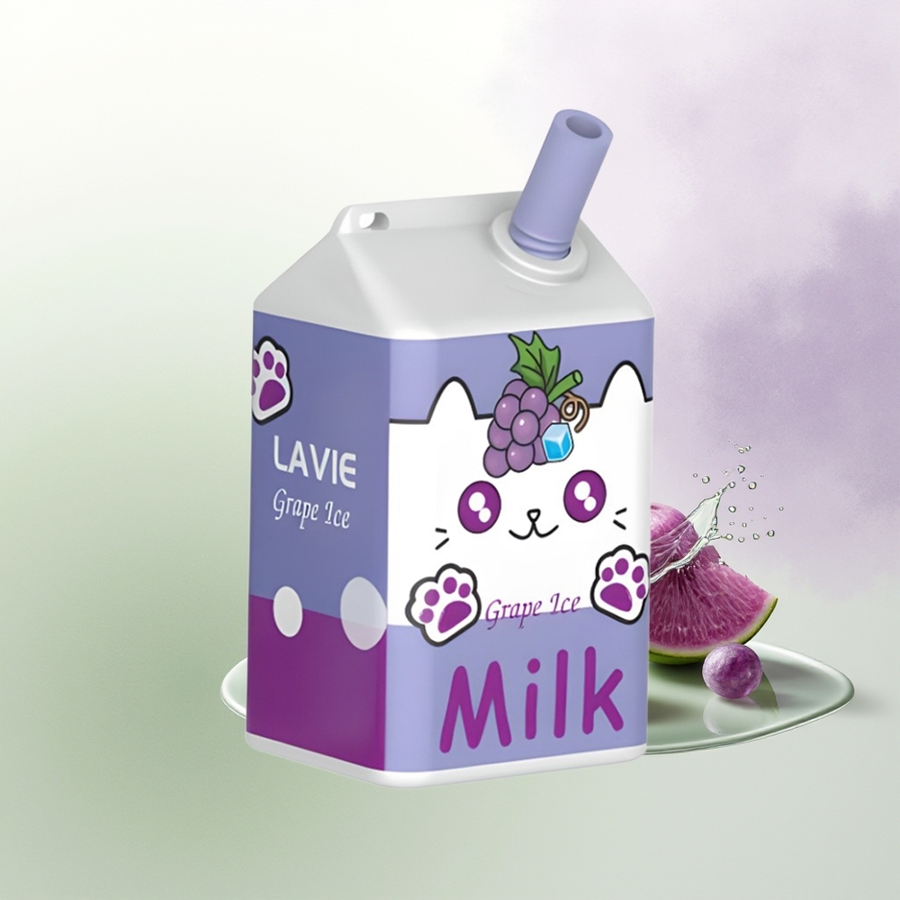 LAVIE Milk 7000 Puffs Vīnogu Ledus 16ML 600mAh