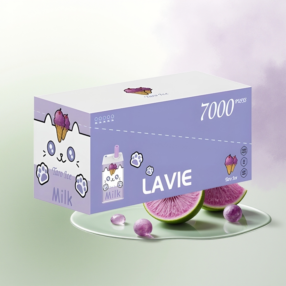 LAVIE Milk 7000 Puffs Vīnogu Ledus 16ML 600mAh