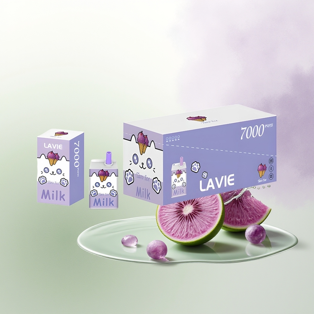 LAVIE Milk 7000 Puffs Vīnogu Ledus 16ML 600mAh