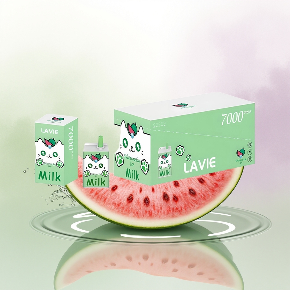 LAVIE Milk 7000 Pūši Vienreizējās Lietošanas Vape Arbūzu Ledus 16ML 600mAh