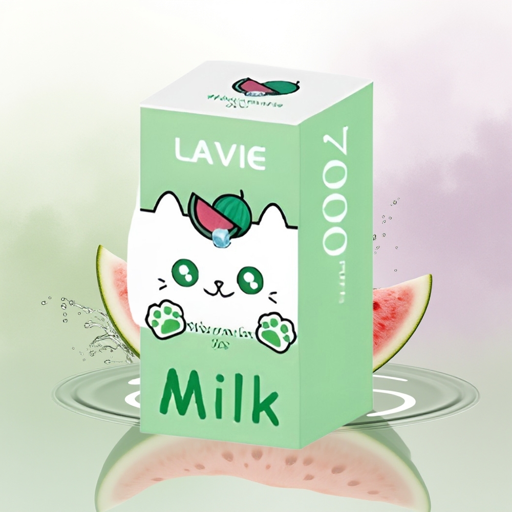 LAVIE Milk 7000 Pūši Vienreizējās Lietošanas Vape Arbūzu Ledus 16ML 600mAh