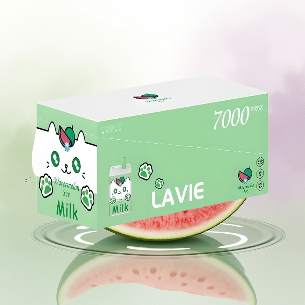 LAVIE Milk 7000 Pūši Vienreizējās Lietošanas Vape Arbūzu Ledus 16ML 600mAh