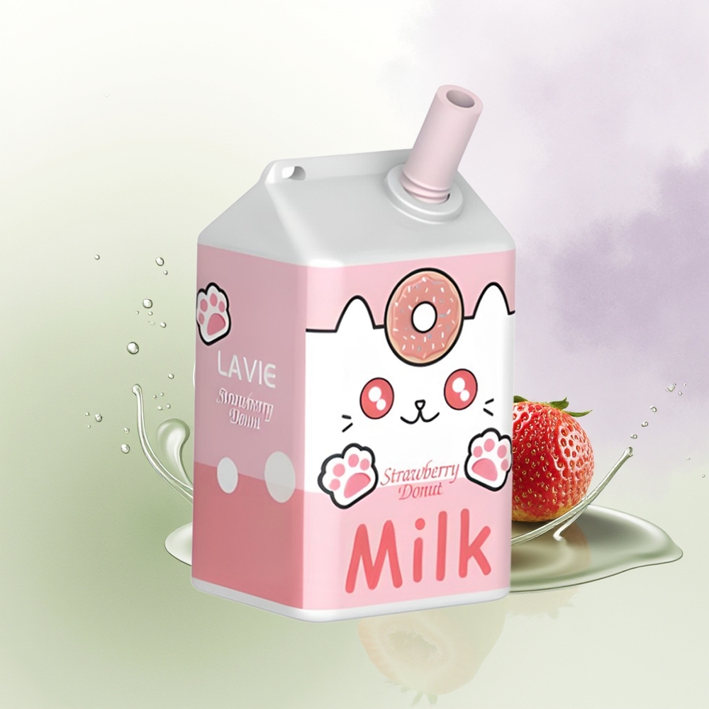 LAVIE Milk 7000 Pūši Zemeņu Donuts 16ML 600mAh