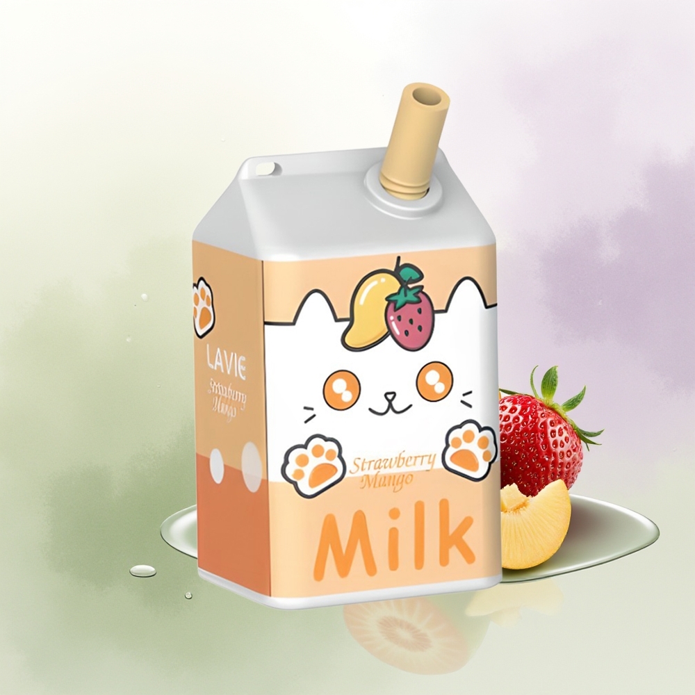 LAVIE Milk 7000 Pūšu Zemenes Mango 16ML 600mAh