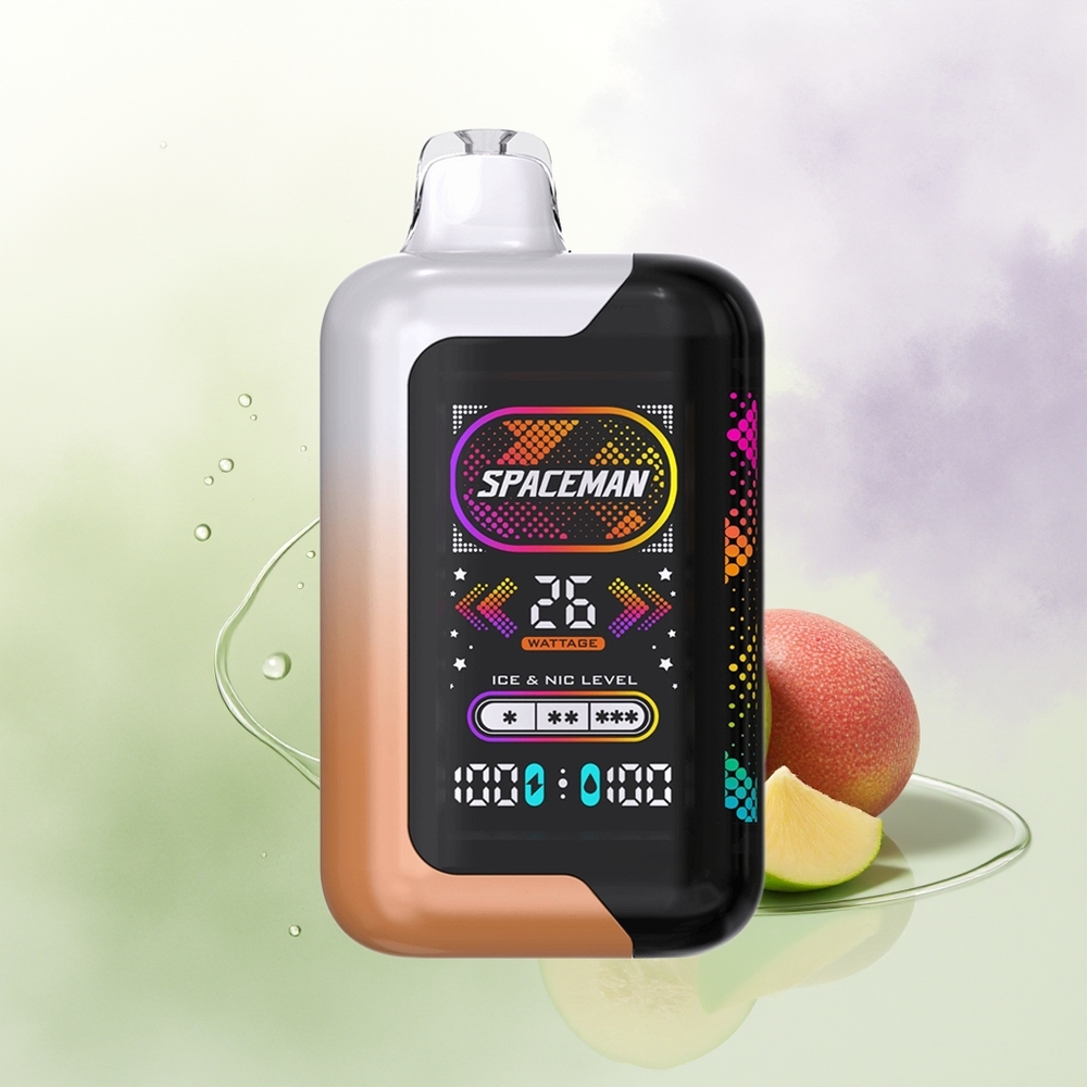 SMOK SPACEMAN SP40000 Divas Ierīces Skābā Mango Medus Roze 1000mAh 20ml
