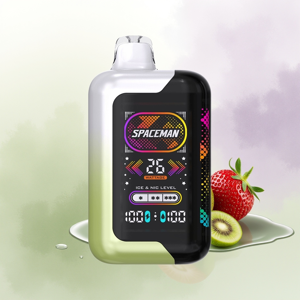 SMOK SPACEMAN SP40000 Divas Smaides Zemeņu Kivi 1000mAh 20ml
