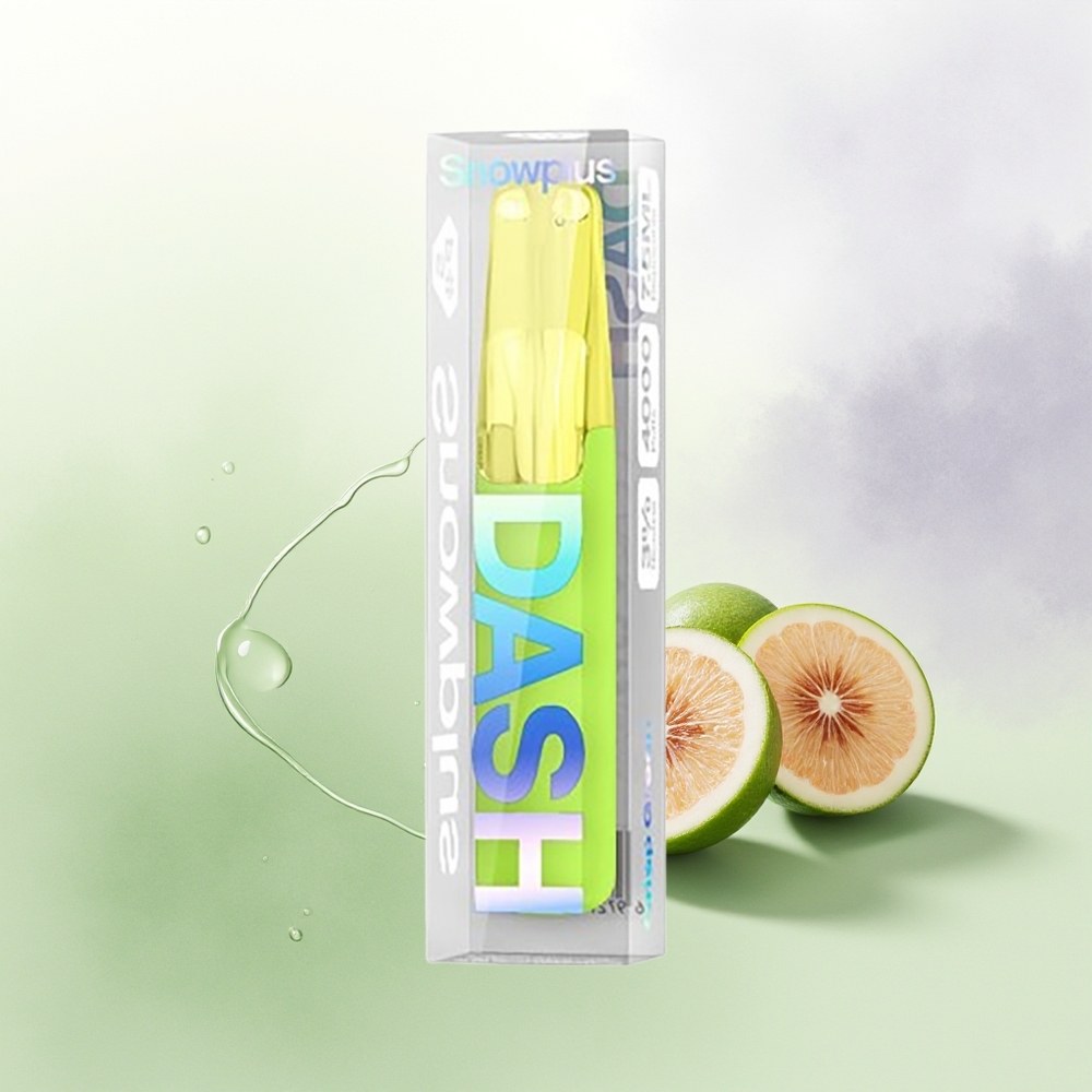 Snowplus Dash 4000 Puffs Dzidrs Zaļš 530mAh 75ml