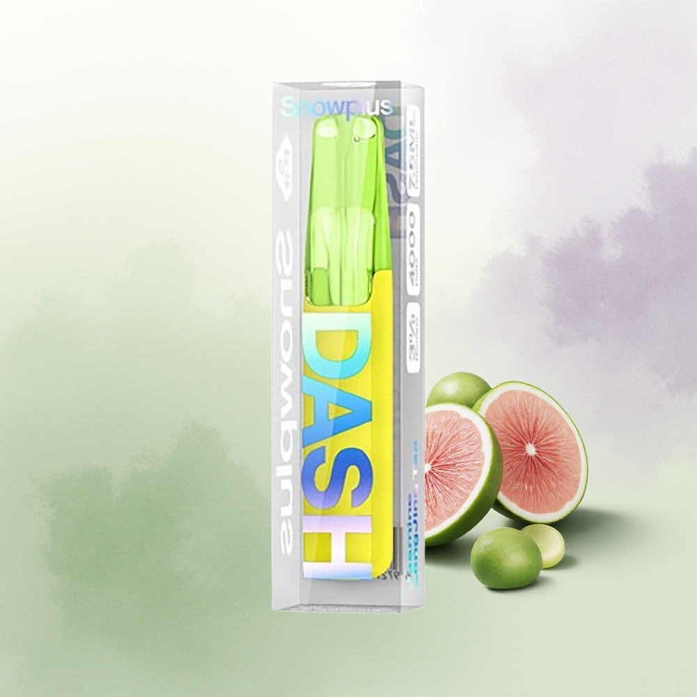Snowplus Dash 4000 Pūfu Izmērītais Ierīce Jasmiņa Longjing Tēja Keramika 530 mAh