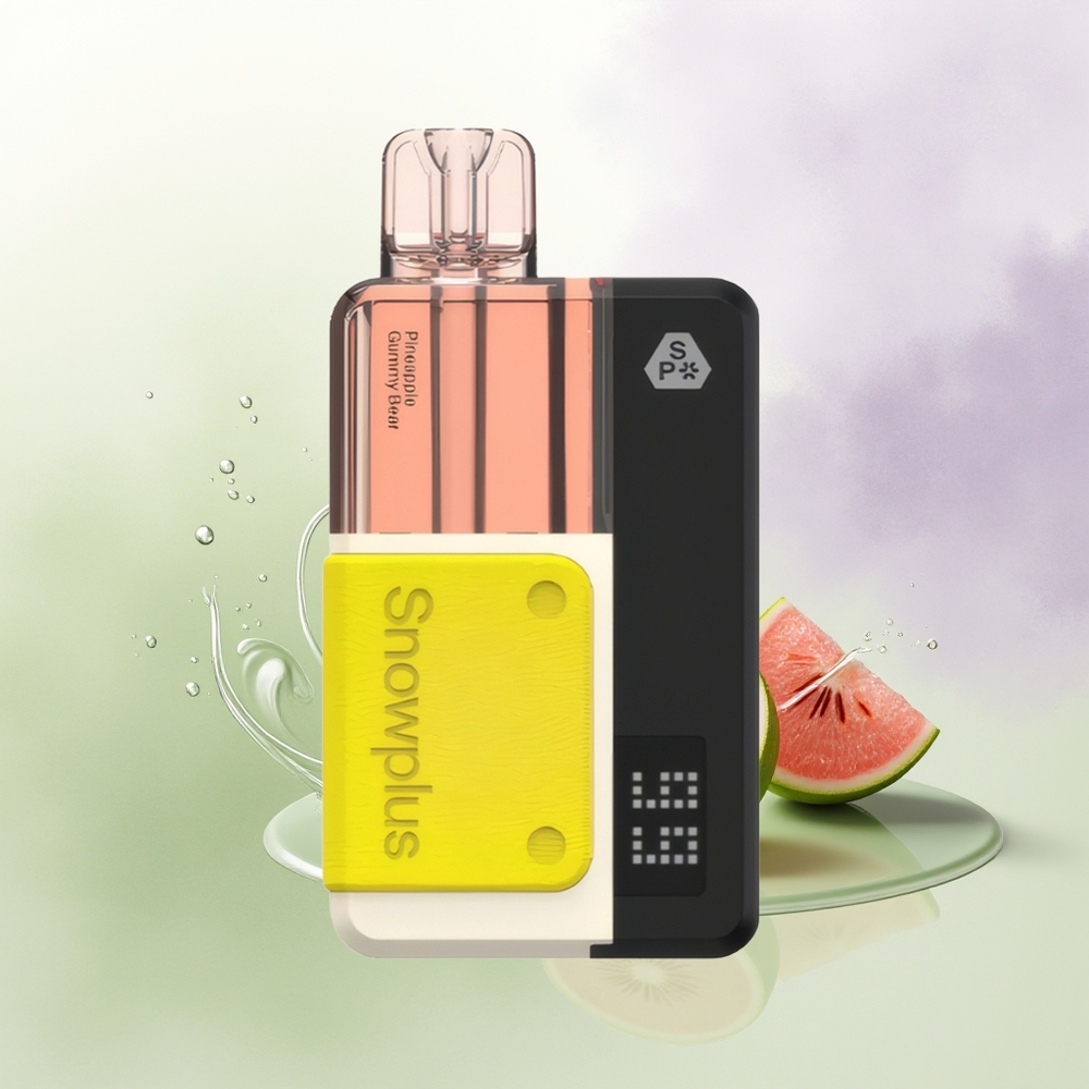 Snowplus Swift 15000 Puffs Ananāsu Gumijlāču 2+10ml Dubultais Lodīšu