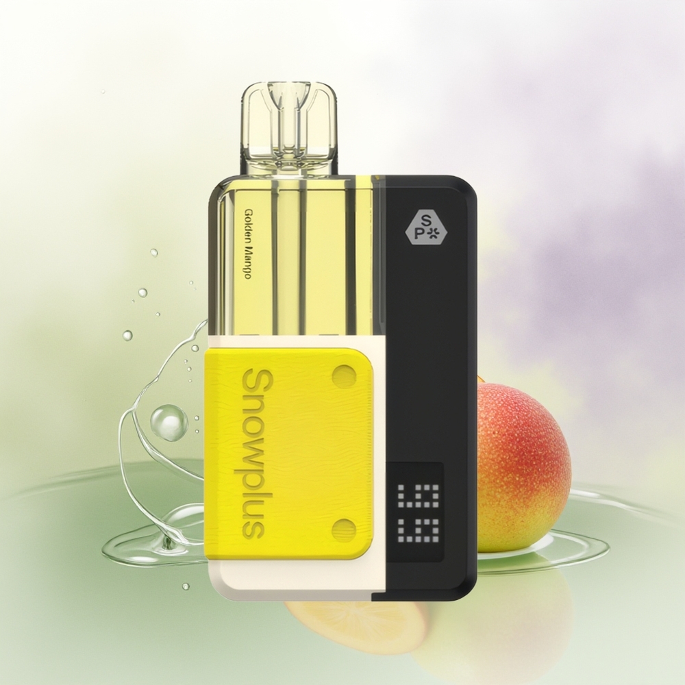 Snowplus Swift 15000 Puffu Podu Komplekts 2+10 ml Zelts Mango
