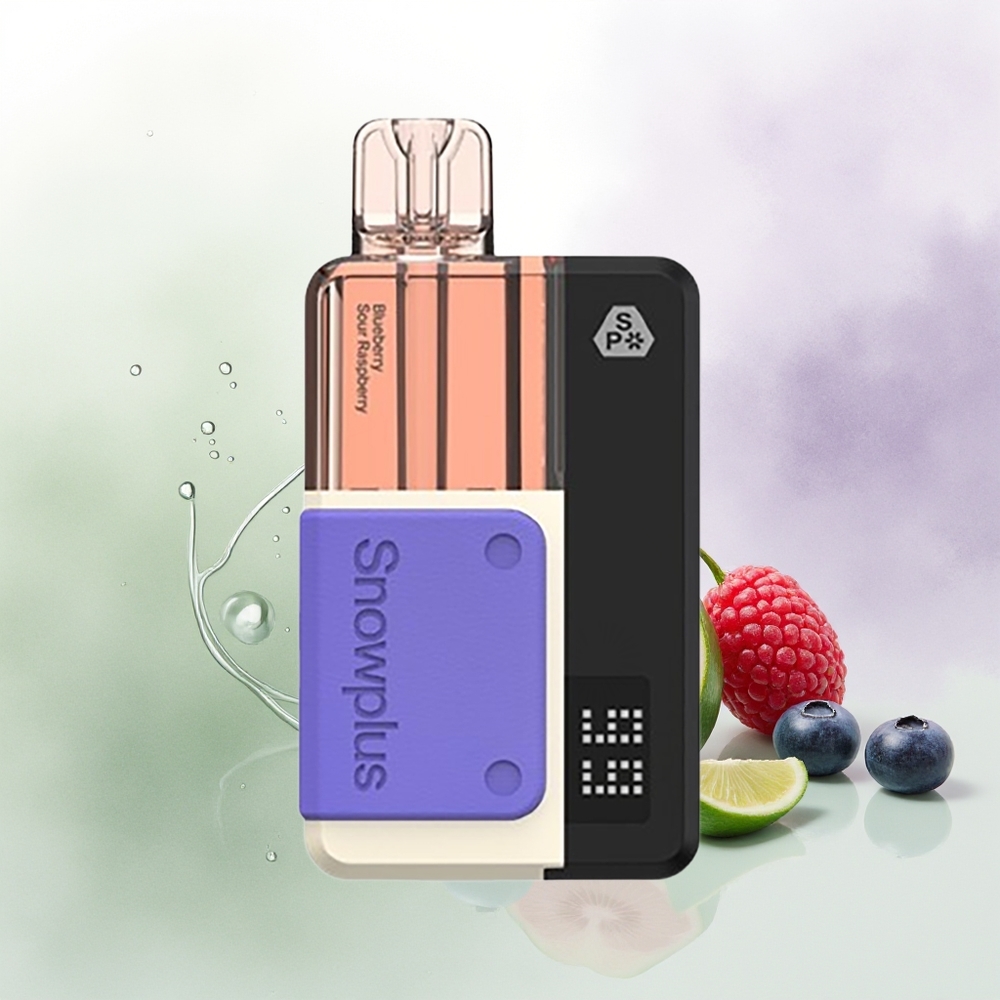 Snowplus Swift 5000 Puffs 1000 mAh Dual Mesh Zilā Melle Skābo Aveņu