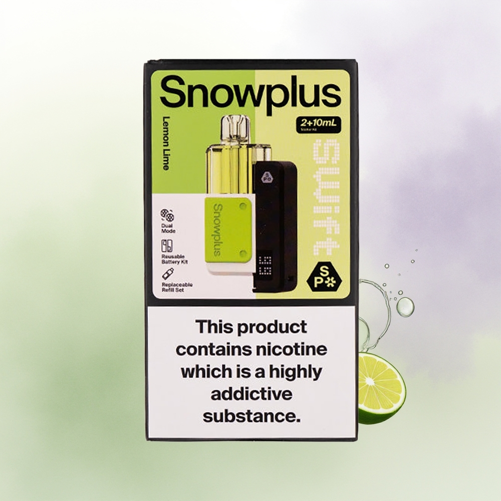 Snowplus Swift 5000 Puffs Citrons Kaļķis Dual Mesh 1000 mAh