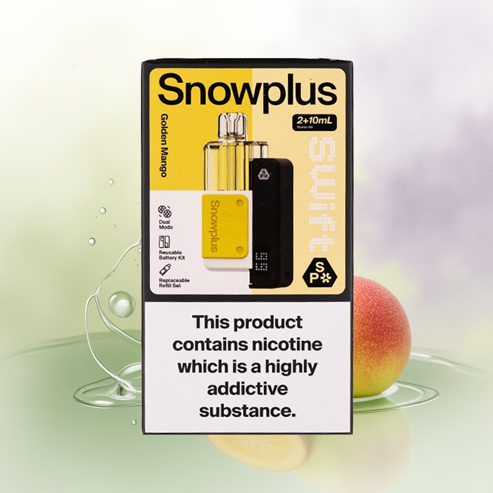 Snowplus Swift 5000 Puffs Zelta Mango Dual Mesh 1000 mAh