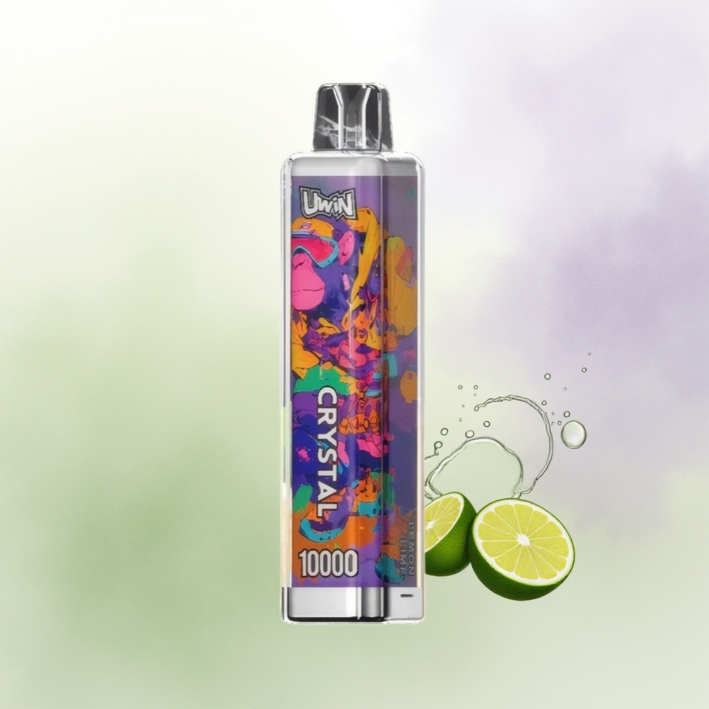UWIN Crystal 10000 Pūšanas Citrons Laimes RGB Gaismas Vienreizējās Lietošanas Vape