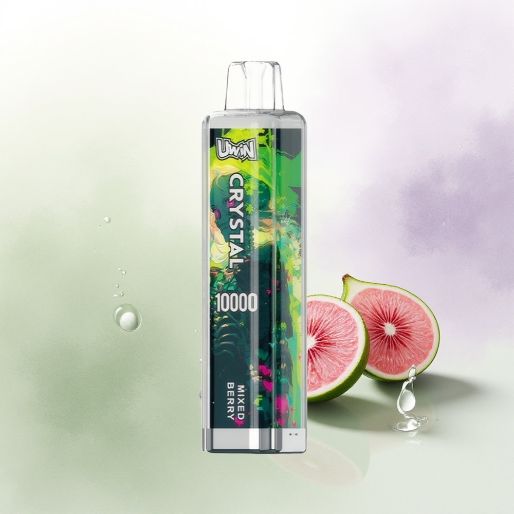 UWIN Crystal 10000 Pūšu Jauktu Ogļu RGB Gaismas Vienreizējās Lietošanas Vape