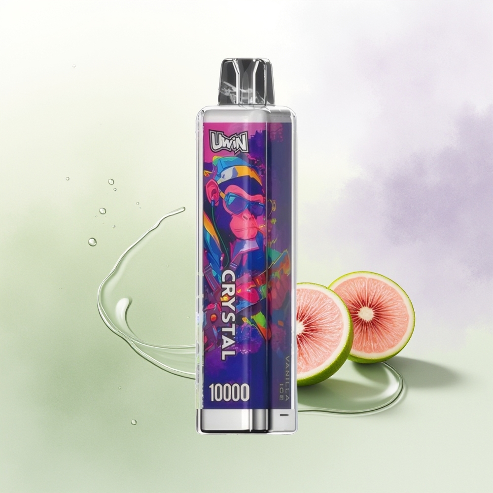 UWIN Crystal 10000 Pūšu Vanilā Ledus RGB Gaismas