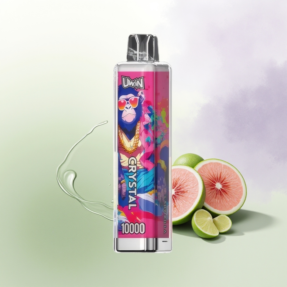 UWIN Crystal 10000 Pūšu Vienreizējās Lietošanas Vape Lady Killa RGB Gaismas 0/2/3/5 Nikotīns