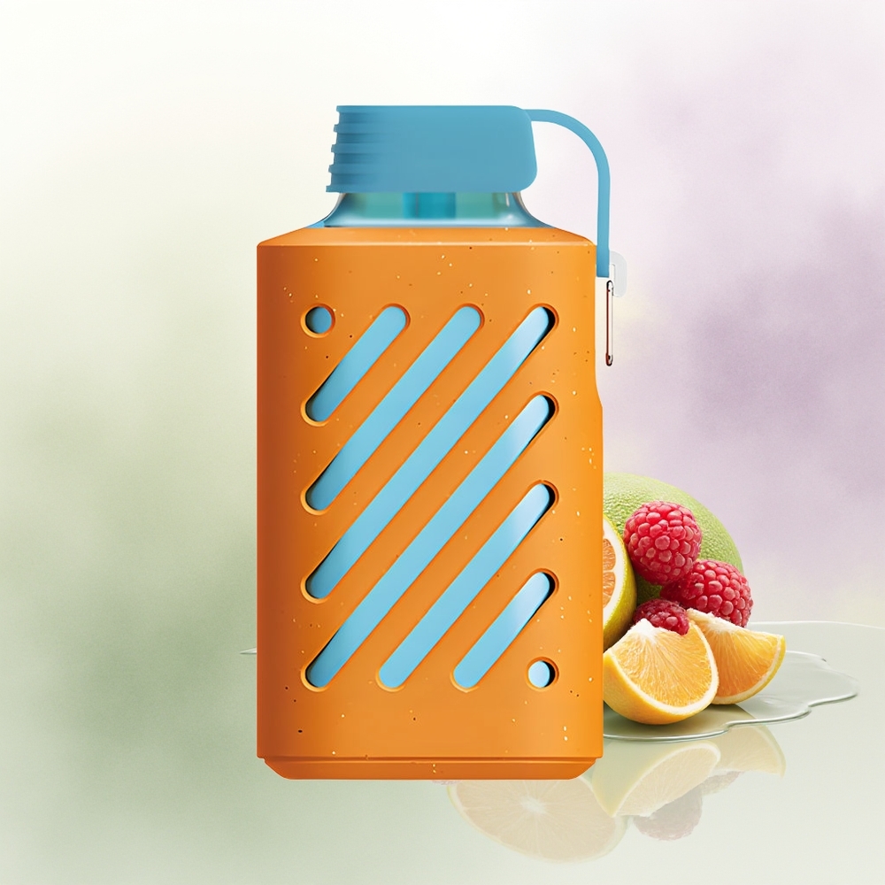 VOZOL GEAR 10000 Izkārnējams Veips Aveņu Mandarīnu 20ml 50mg/ml