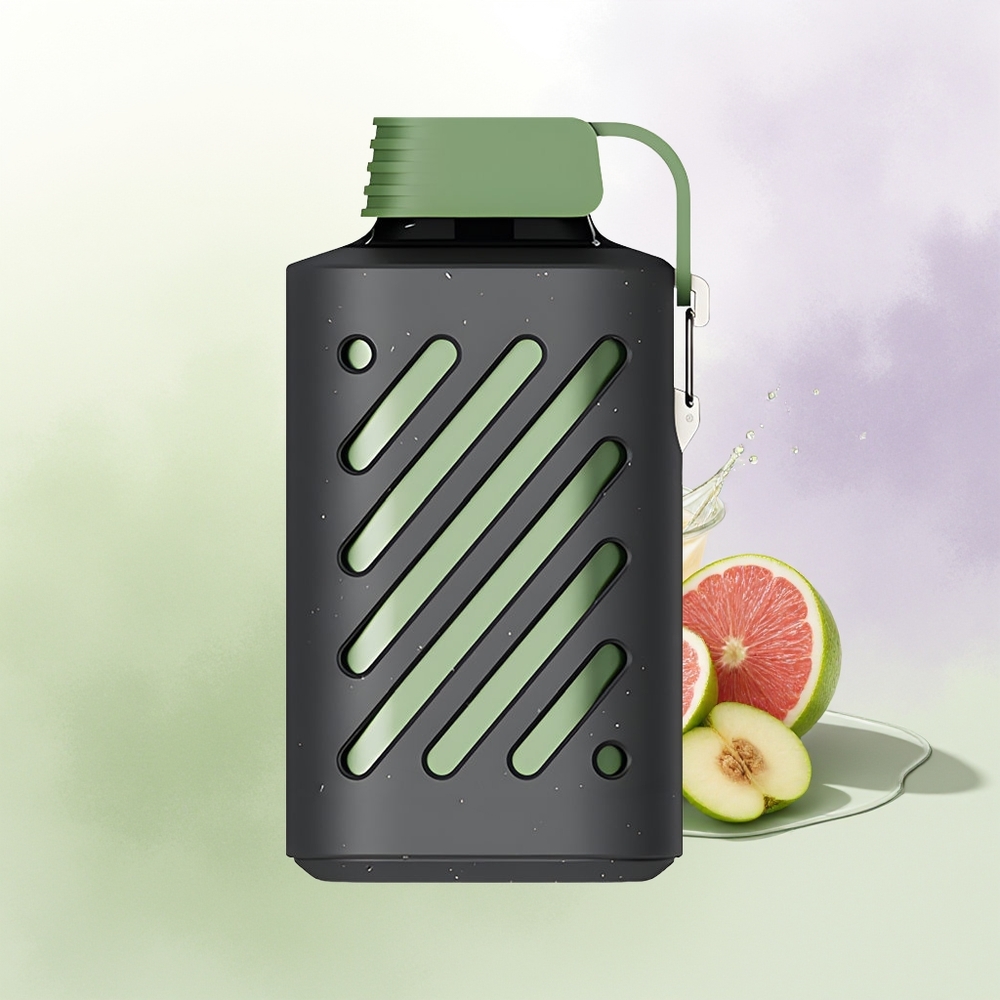 VOZOL GEAR 10000 Pūšu Skābā ābolu ledus Vienreizējās Lietošanas Vape ar 20 ml šķidruma un VAMT sietu spole