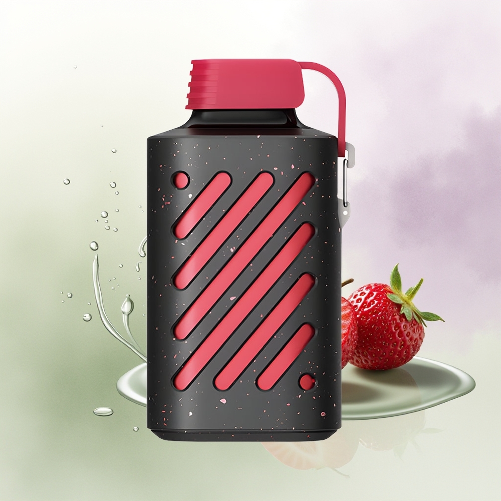 VOZOL GEAR 10000 Pūšu Zemeņu Aveņu Vienreizējās Lietošanas Vape 20 ml E-liquid Capacity VAMT Mesh Coil