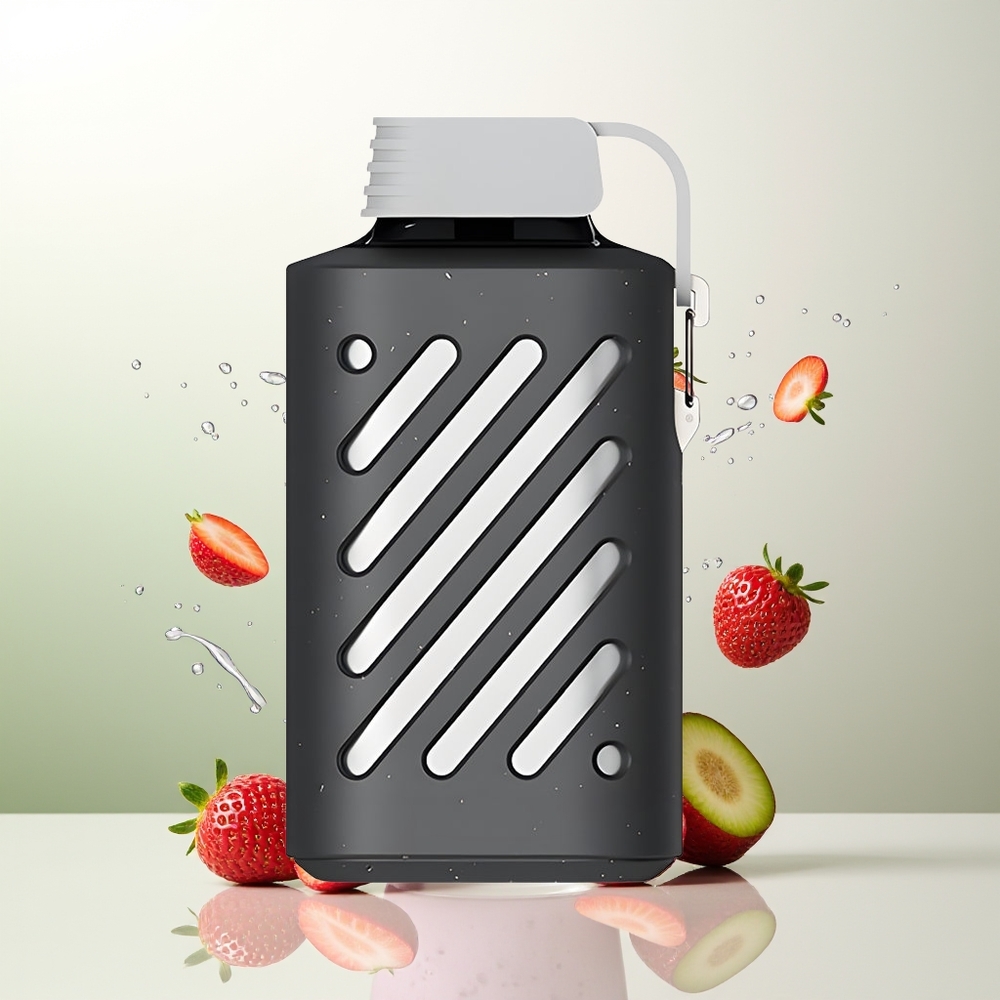 VOZOL GEAR 10000 Vienreizējās Lietošanas Vape Zemeņu Smūtijs 20 ml E-liquid VAMT