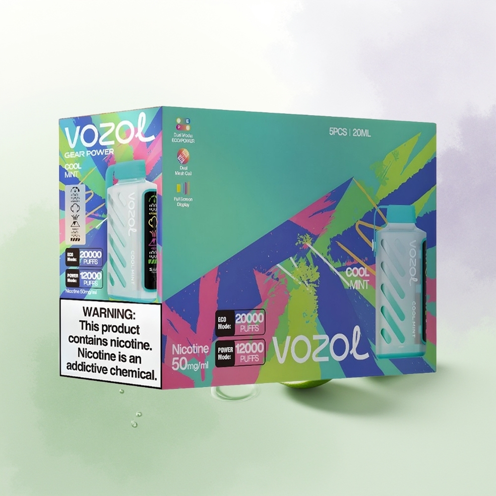 VOZOL Gear Power 20000 Pūšu Dual Mesh Cool Mint