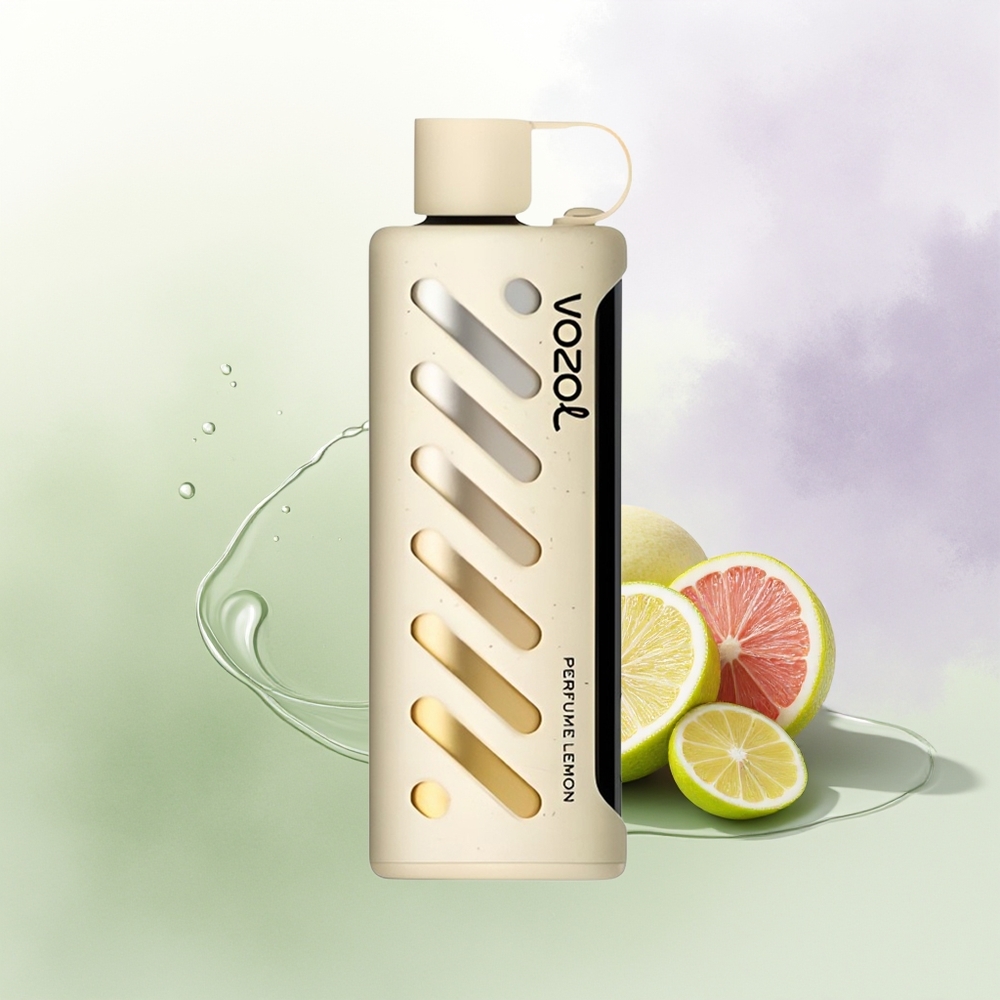 VOZOL Gear Shisha 25000 Puffs Citrons + Viegli Izmantojams + 5mg/ml Nikotīns