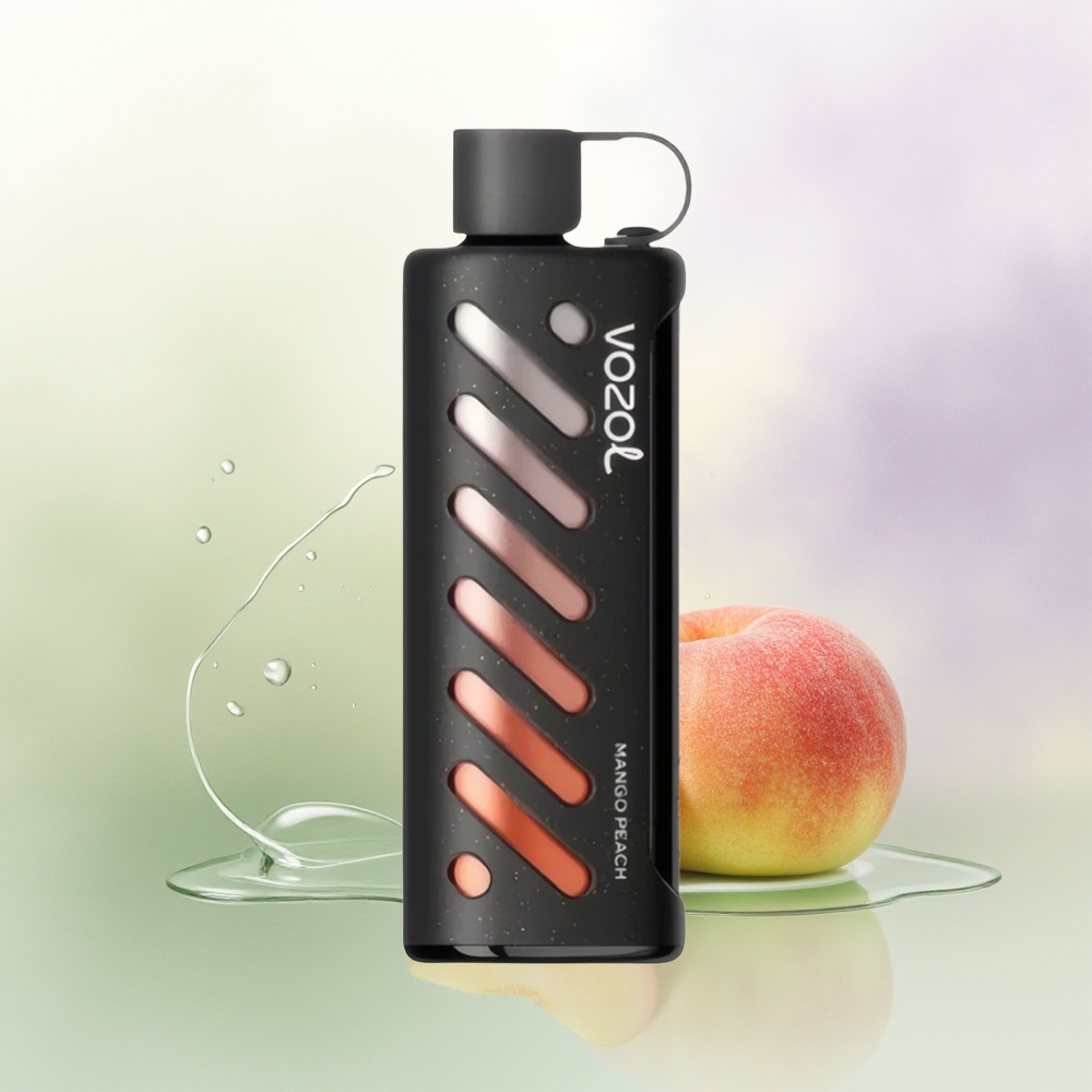 VOZOL Gear Shisha 25000 Puffs Mango (Mangos) Persiks (Persiki) SiLC Tech