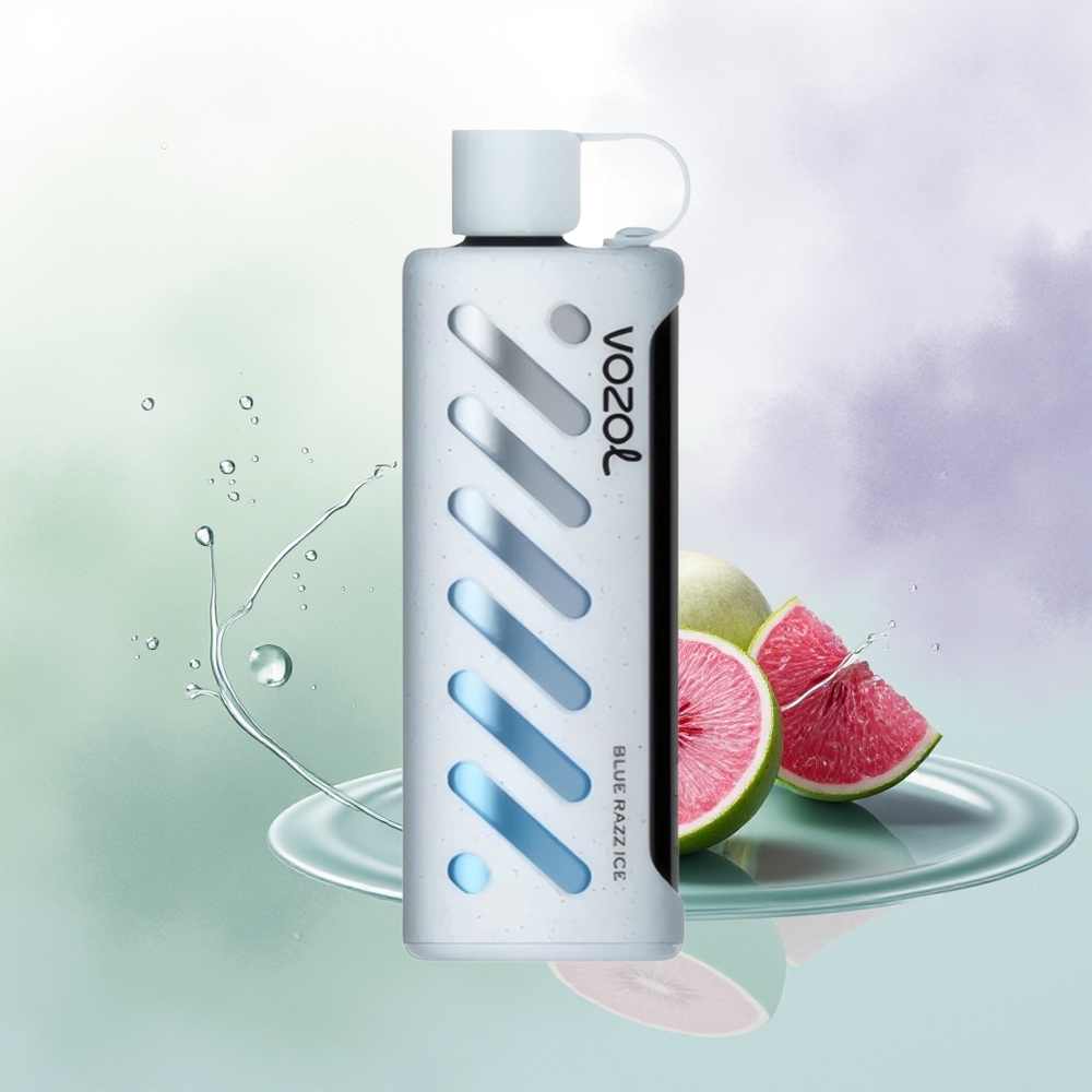 VOZOL Gear Shisha 25000 Puffu Zilā Aveņu Ledus SiLC Tech 1000mAh